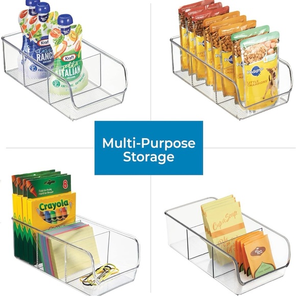 NWT InterDesign Linus Pantry, Refrigerator, Freezer Storage Container, Clear - Picture 5 of 7